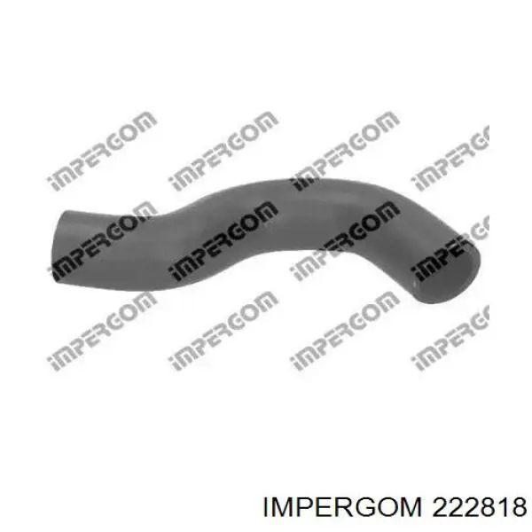 Патрубок радиатора 222818 Impergom