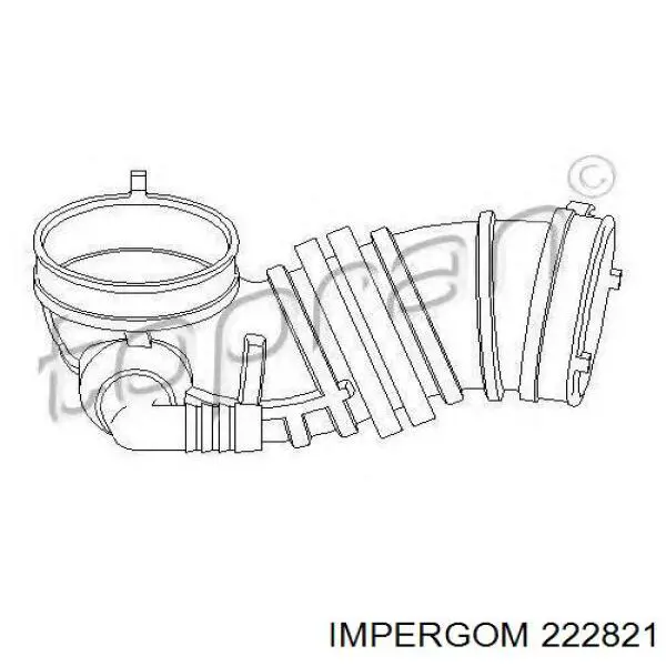 Шланг/патрубок интеркуллера Impergom 222821 цена, от 10.46 USD