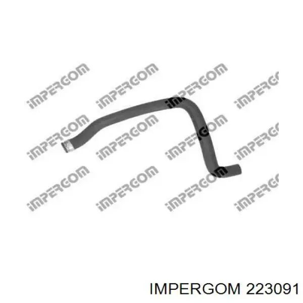 223091 Impergom Патрубок радиатора охлаждения нижний