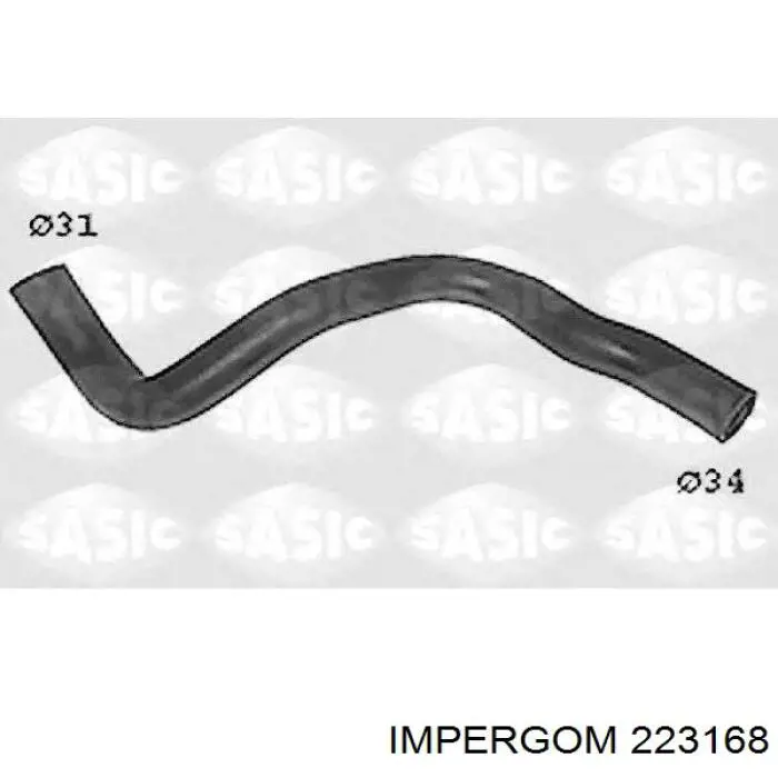Купить 223168 Impergom Патрубок радиатора
