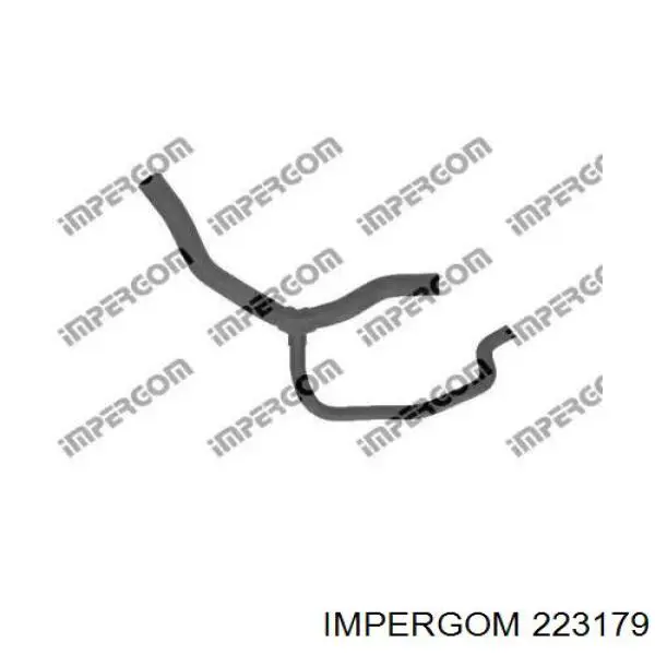 223179 Impergom mangueira (cano derivado inferior do radiador de esfriamento)