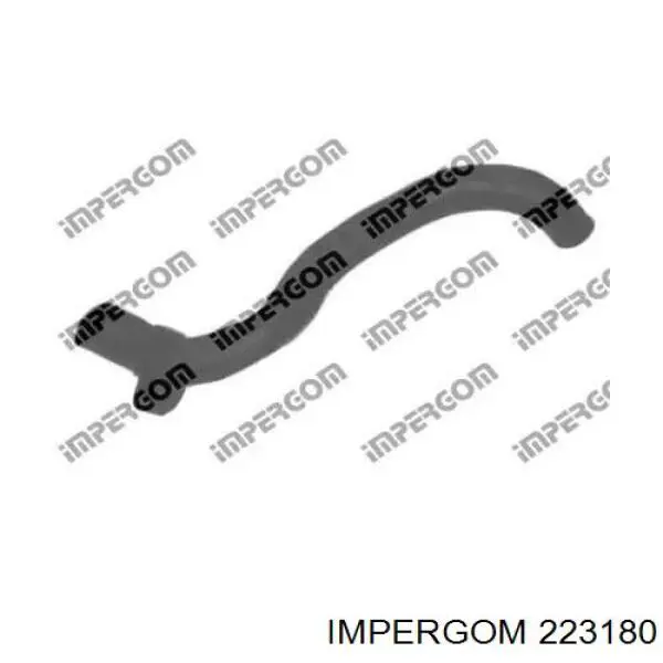 Патрубок радиатора 223180 Impergom