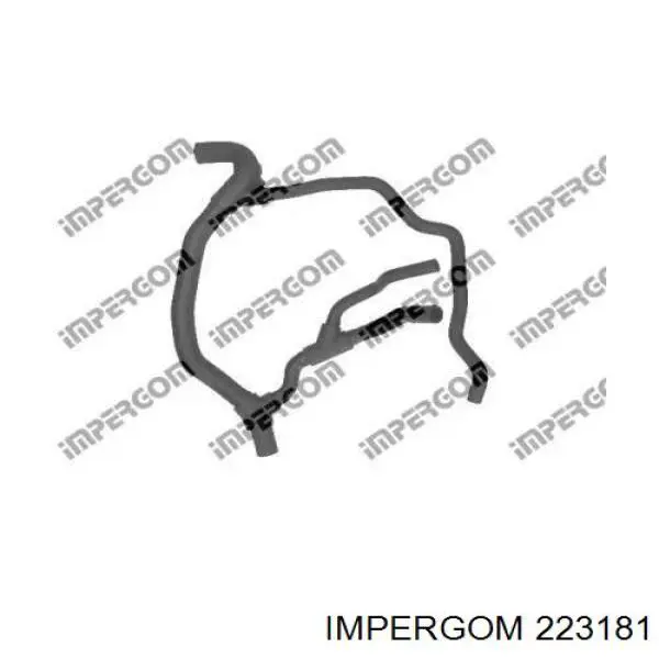 Купить 223181 Impergom Шланг радиатора охлаждения нижний