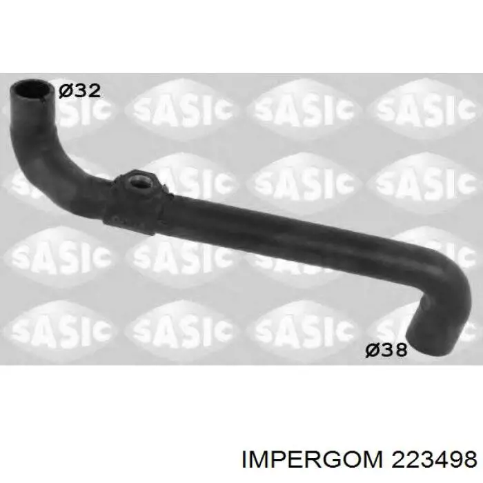 Шланг/патрубок системы охлаждения Fast FT61115 цена, от 3.85 USD