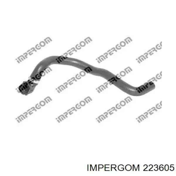 223605 Impergom Патрубок отопителя, обратка