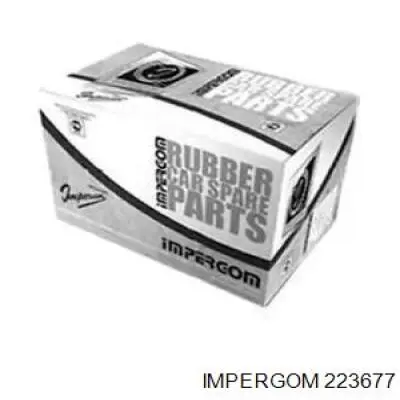 223677 Impergom Шланг/патрубок жидкостного охлаждения турбины, обратка