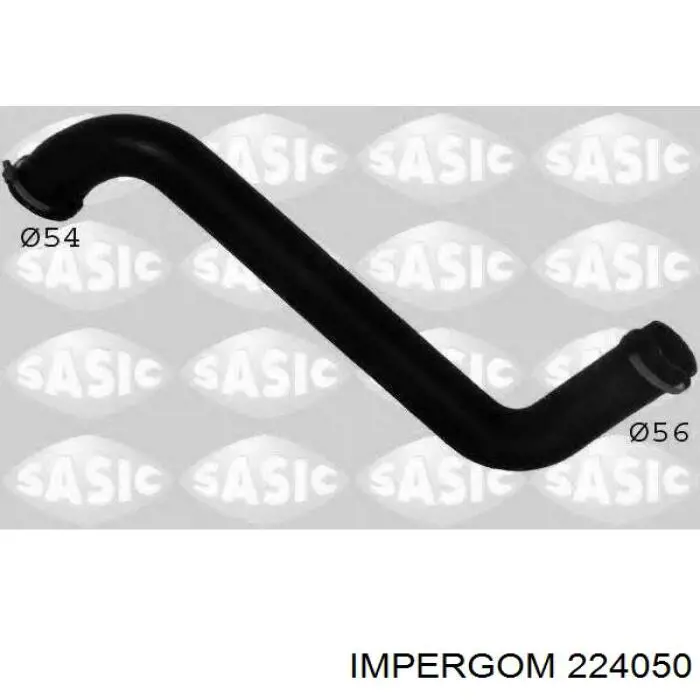 Шланг/патрубок интеркуллера Impergom 224050 цена, от 28.59 USD