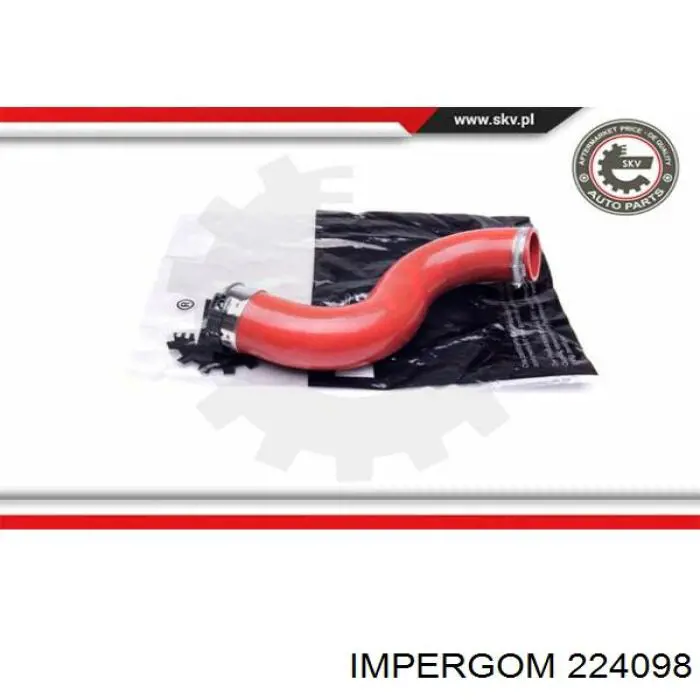 Шланг/патрубок интеркуллера Impergom 224098 цена, от 29.30 USD
