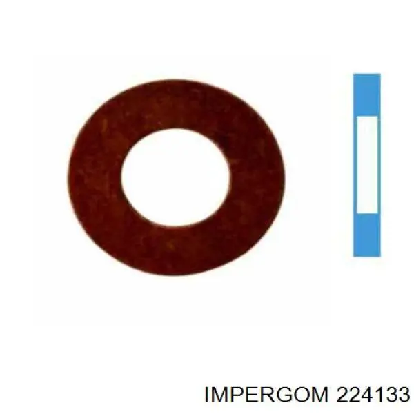 224133 Impergom Шланг расширительного бачка верхний