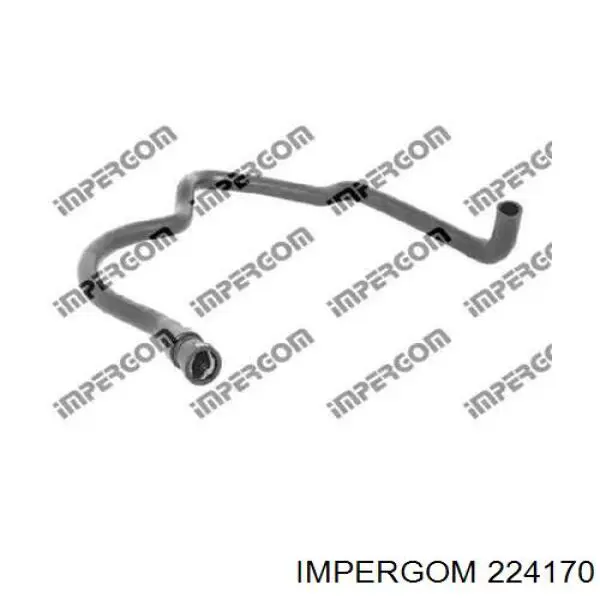 224170 Impergom mangueira do radiador de aquecedor (de forno, linha de combustível de retorno)