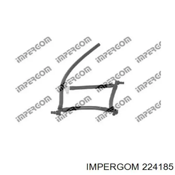 224185 Impergom tubo de combustível, inverso desde os injetores