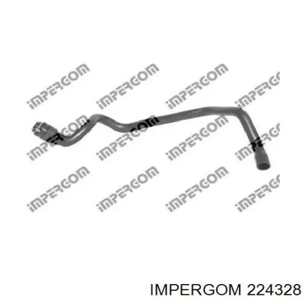224328 Impergom Патрубок отопителя, обратка
