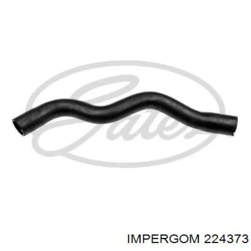 Патрубок системы охлаждения Opel 1337889