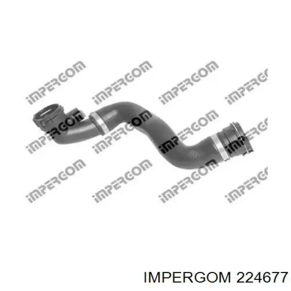 Нижний шлаг радиатора охлаждения 224677 Impergom
