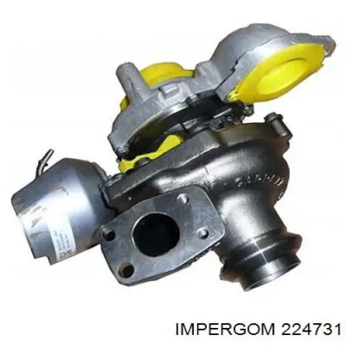 224731 Impergom cano derivado de ar, saída de turbina (supercompressão)