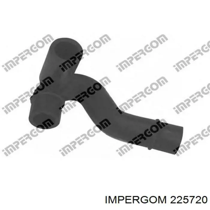 Шланг (патрубок) интеркуллера нижний левый IMPERGOM 225720