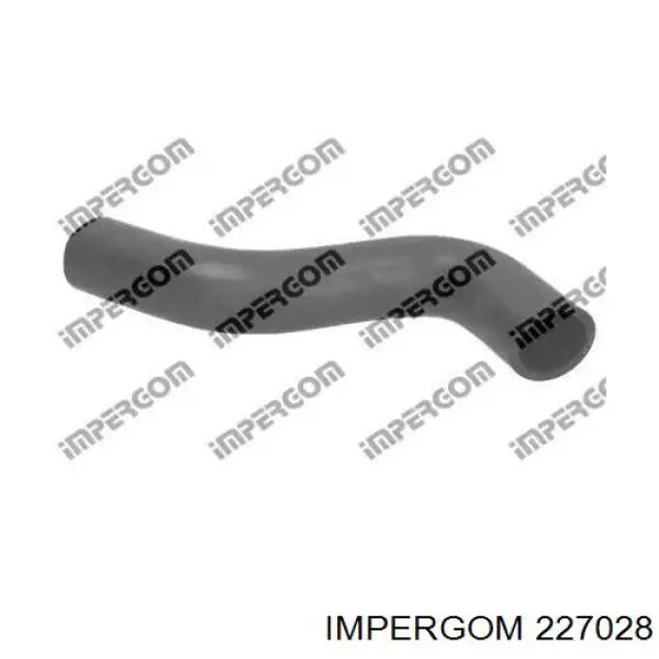 227028 Impergom mangueira (cano derivado do radiador de esfriamento superior)