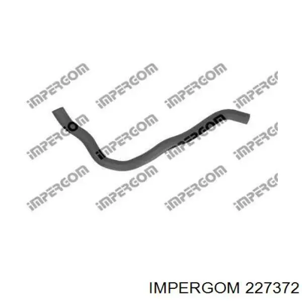 Патрубок радиатора 227372 Impergom