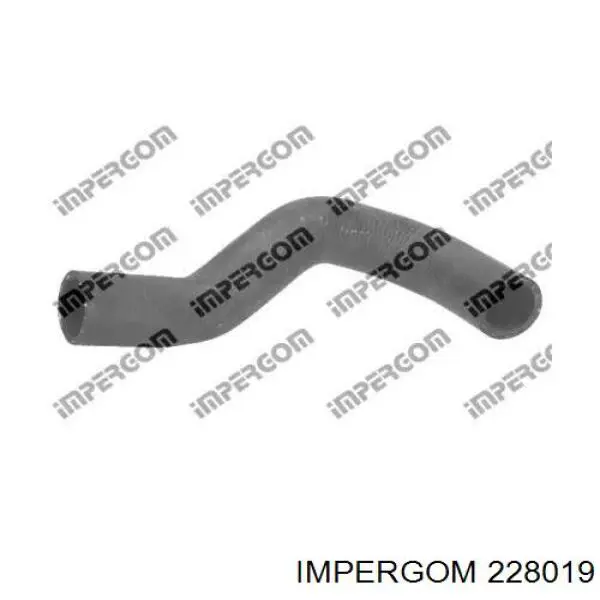 Патрубок радиатора 228019 Impergom