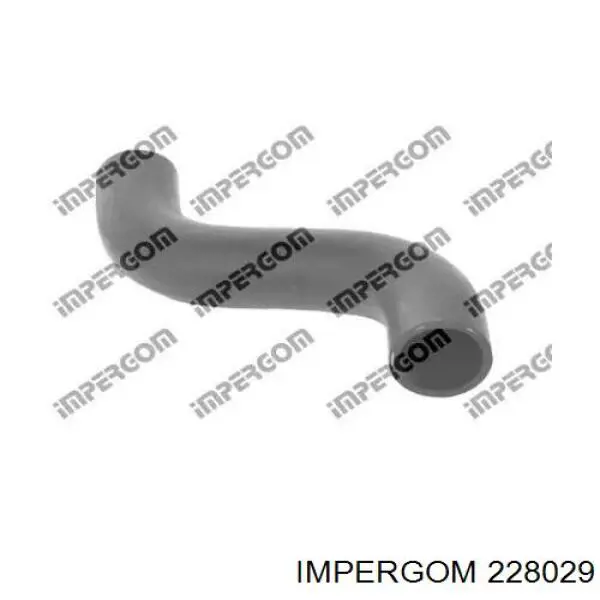 228029 Impergom mangueira (cano derivado inferior do radiador de esfriamento)