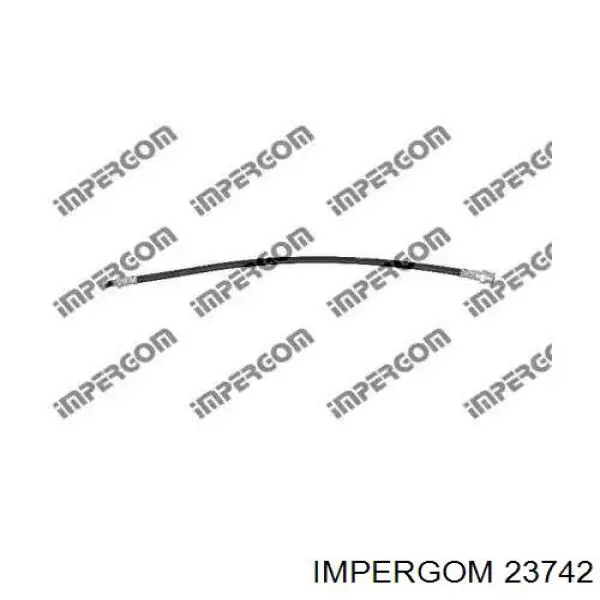 Шланг тормозной передний 23742 Impergom