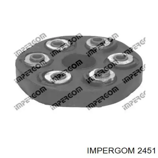 2451 Impergom муфта кардана эластичная передняя/задняя
