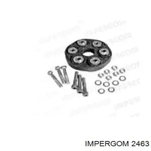 2463 Impergom муфта кардана эластичная передняя/задняя