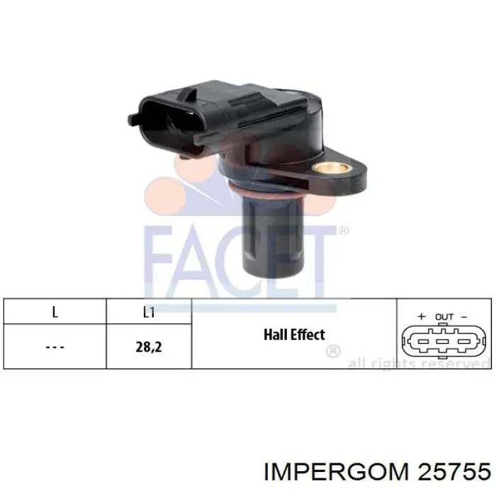 Купить 25755 Impergom Правая опора двигателя