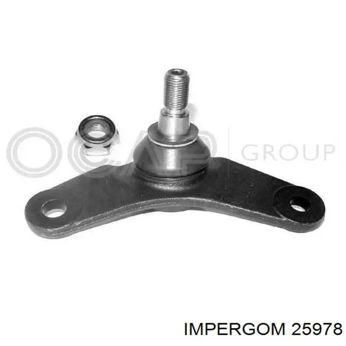 Серьга задней рессоры 25978 Impergom