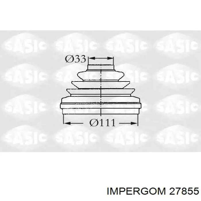 Купить 27855 Impergom Пыльник гранаты наружный, передний
