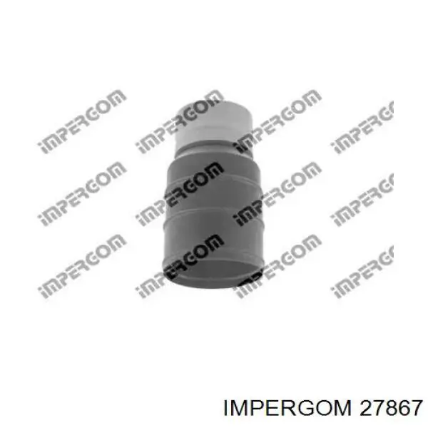 27867 Impergom pára-choque (grade de proteção de amortecedor dianteiro + bota de proteção)