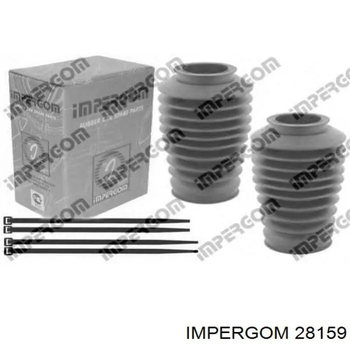 Пыльник рулевого механизма/рейки, левый Impergom 28159 цена, от 1.80 USD