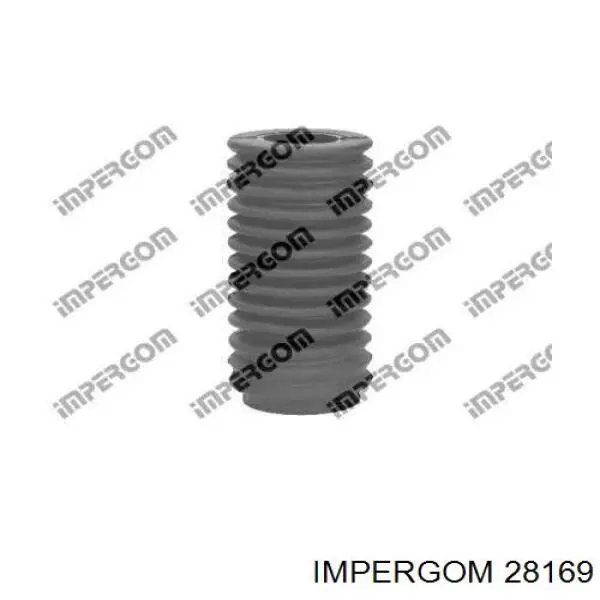 28169 Impergom bota de proteção esquerda do mecanismo de direção (de cremalheira)