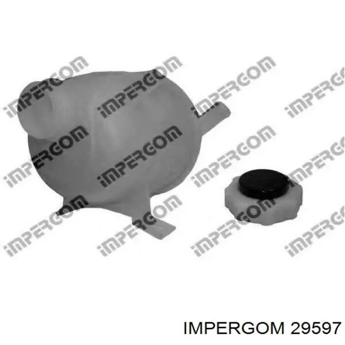 Бачок системы охлаждения 7701460422 Renault (RVI)
