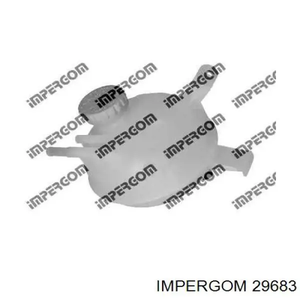 29683 Impergom tanque de expansão do sistema de esfriamento