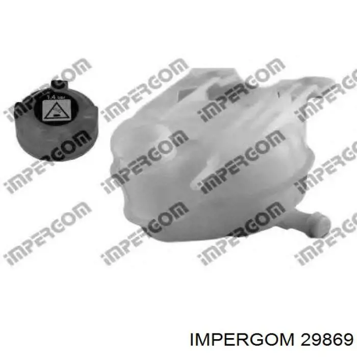 Купить 3017ZB3 Polcar Водяной бачок системы охлаждения