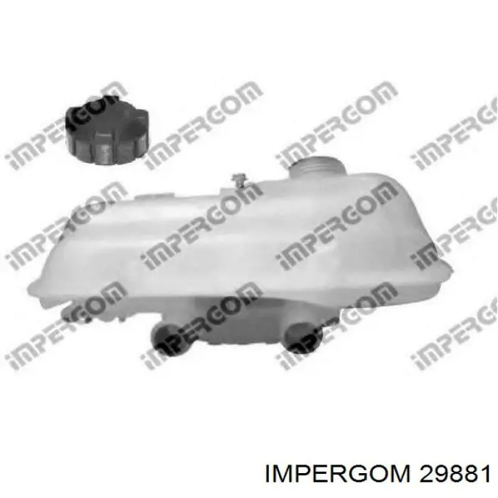 46442366 Fiat/Alfa/Lancia Расширительный бачок охлаждения