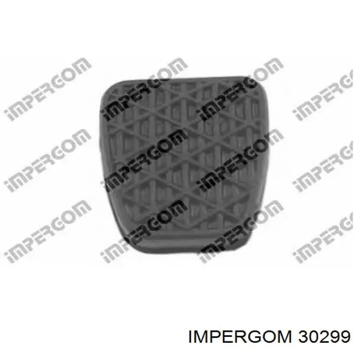 Compre 30299 Impergom Placa sobreposta de pedal do freio