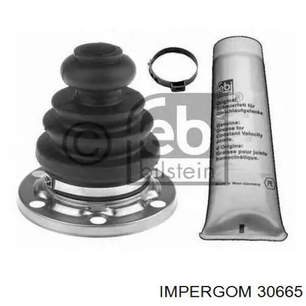 Compre 30665 Impergom Bota de proteção externa de junta homocinética do semieixo dianteiro