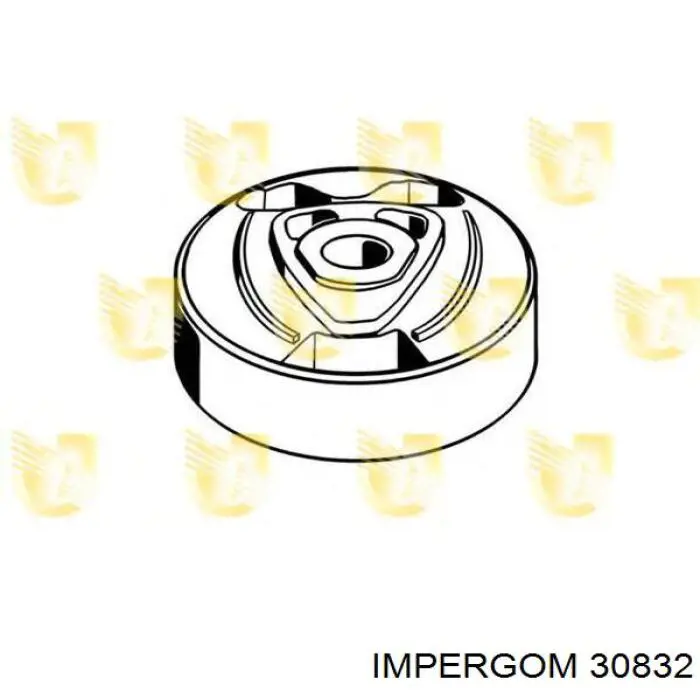 Сайлентблок (подушка) редуктора заднего моста задний Impergom 30832 цена, от 14.42 USD