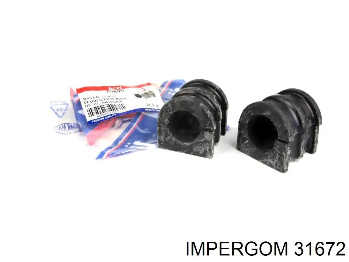 Купить 31672 Impergom Втулки переднего стабилизатора