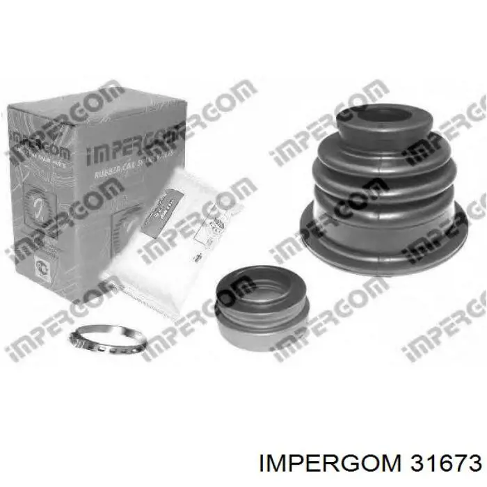 31673 Impergom Пыльник ШРУСа передней полуоси внутренний