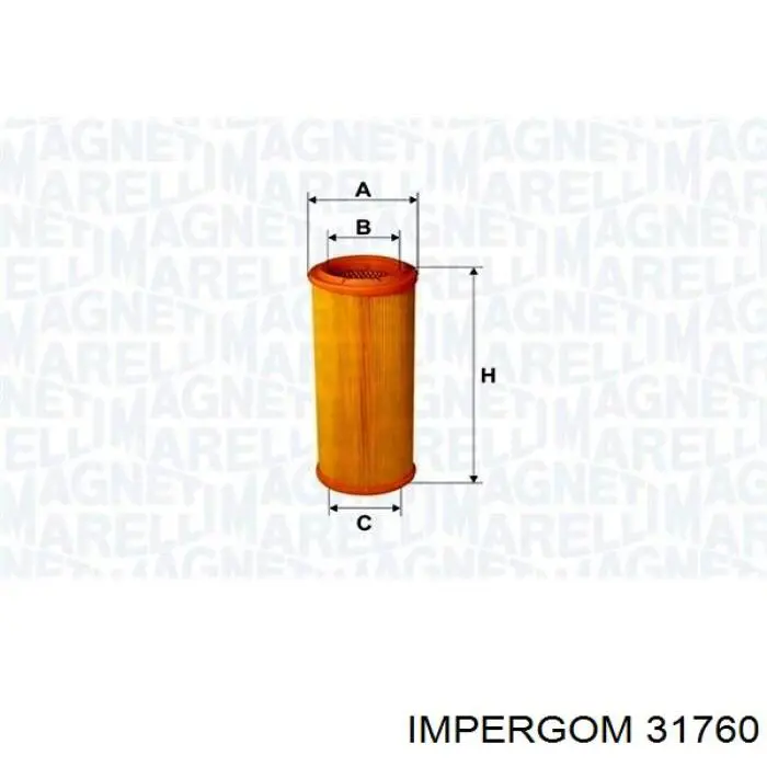 Левая опора двигателя Impergom 31760