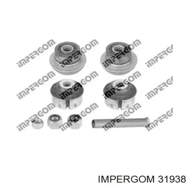 Сайлентблок переднего нижнего рычага 31938 Impergom