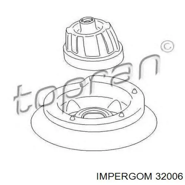 Опора передней стойки Impergom 32006