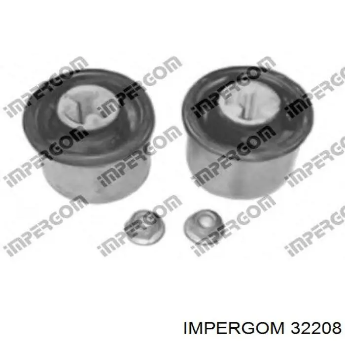 Сайлентблок задней балки 32208 Impergom
