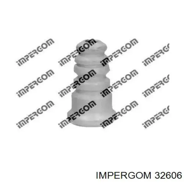 32606 Impergom pára-choque (grade de proteção de amortecedor traseiro + bota de proteção)