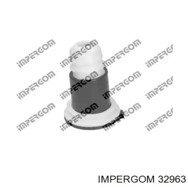 32963 Impergom pára-choque (grade de proteção de amortecedor traseiro)