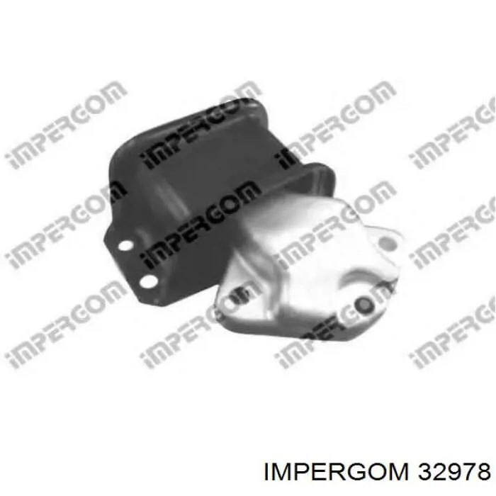 Кронштейн подушки (опоры) двигателя задней 32978 Impergom