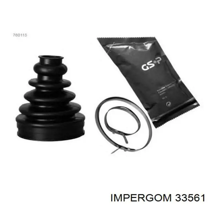 Пыльник шарнира угловых скоростей внутренний передний Impergom 33561 цена, от 9.43 USD